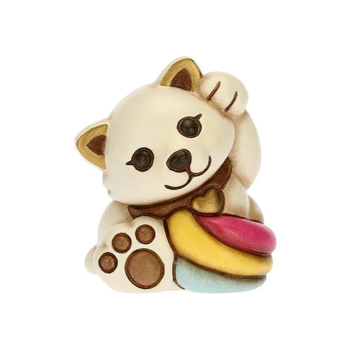 Mini animale gatto arcobaleno