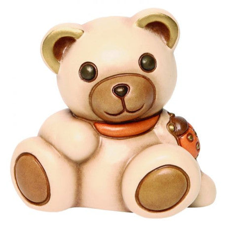 Teddy Rudy con coccinella portafortuna, piccolo