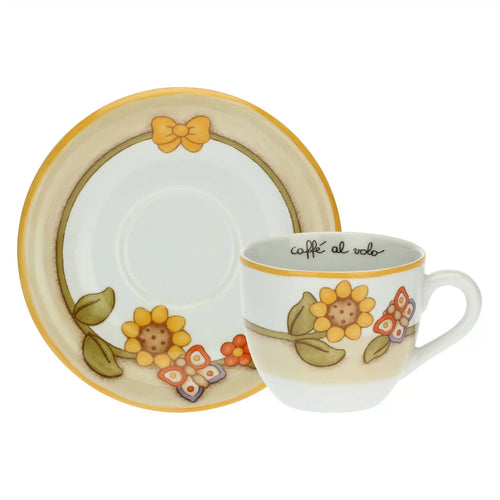 Set 2 tazze Grandi da colazione Country