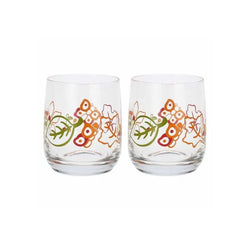 Set due bicchieri vino Hello Autumn