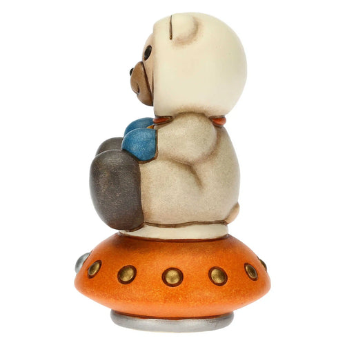 Teddy astronauta su navicella