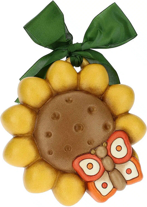 Formella Girasole e Farfalla