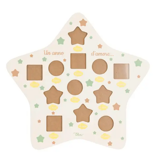 Multicornice crescita primo anno in legno