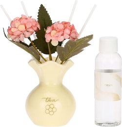 Confezione regalo mini diffusore con fiori, taupe