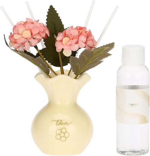 Confezione regalo mini diffusore con fiori, taupe