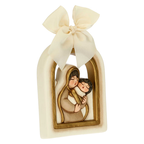 Formella Madonna con Gesù bambino medio