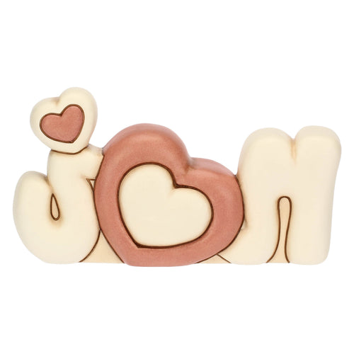 Scritta in ceramica NOI