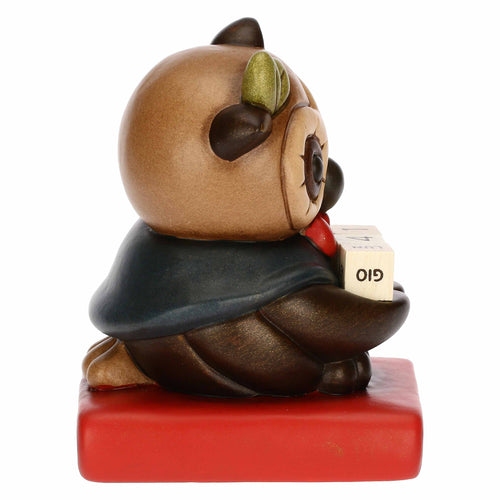 Calendario laurea con gufo Lucky in ceramica