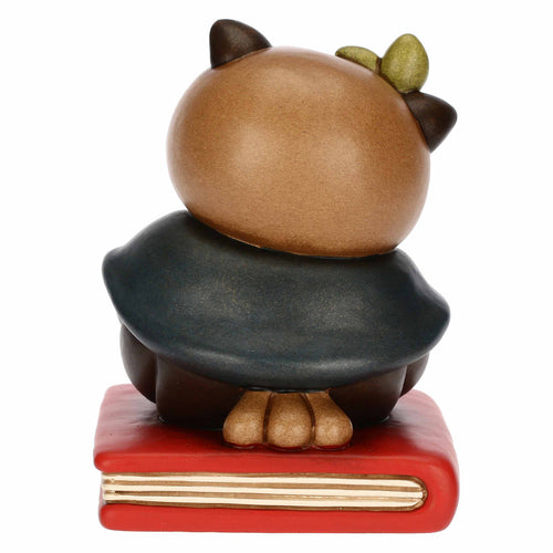 Calendario laurea con gufo Lucky in ceramica