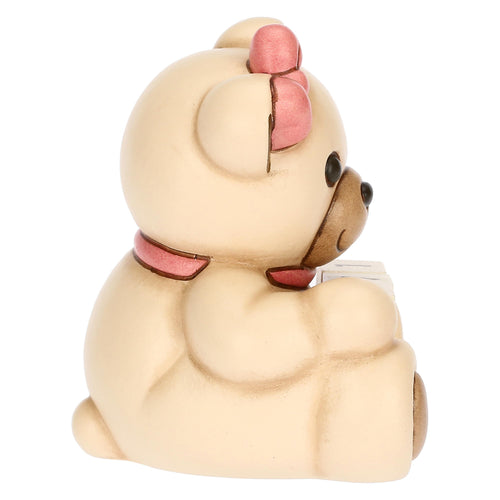 Mini calendario Teddy lei in ceramica