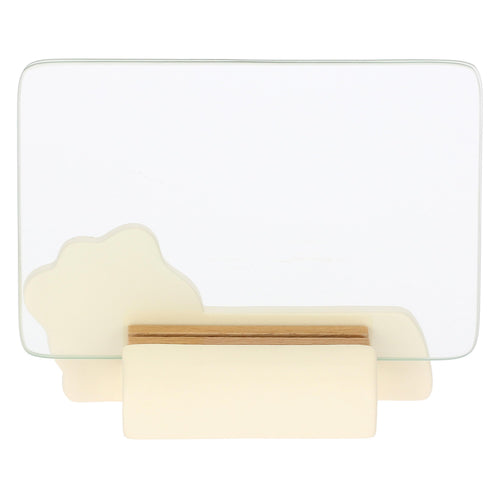 Portafoto in vetro e ceramica Iconic Elegance