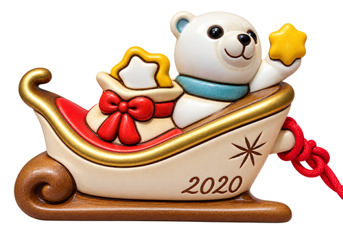 Slitta componibile con Orso Polare 2020