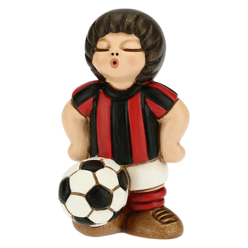 Bimbo calciatore nero piccolo