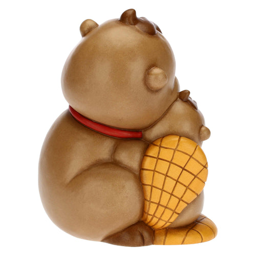 Castoro con cucciolo