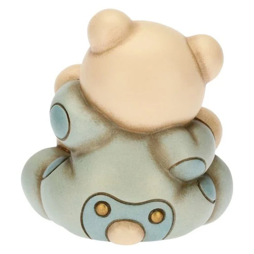 Teddy con trenino, lui