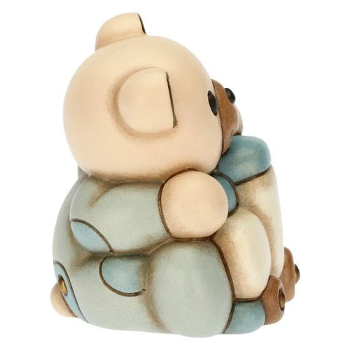 Teddy con trenino, lui