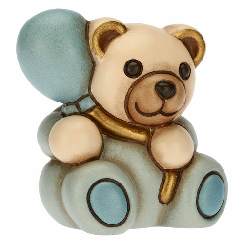Teddy con palloncino azzurro