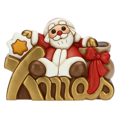 Babbo Natale su scritta Xmas - THUN F3223A82