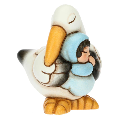 Cicogna nascita con bimbo