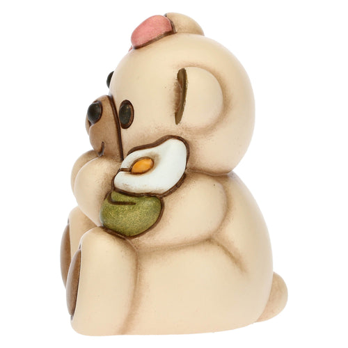 Teddy Prima Comunione lei con giglio