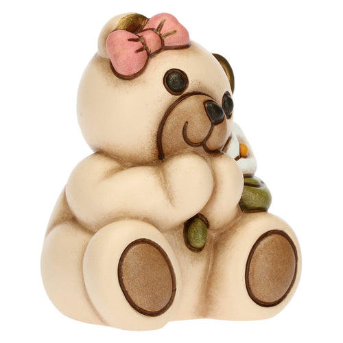 Teddy Prima Comunione lei con giglio