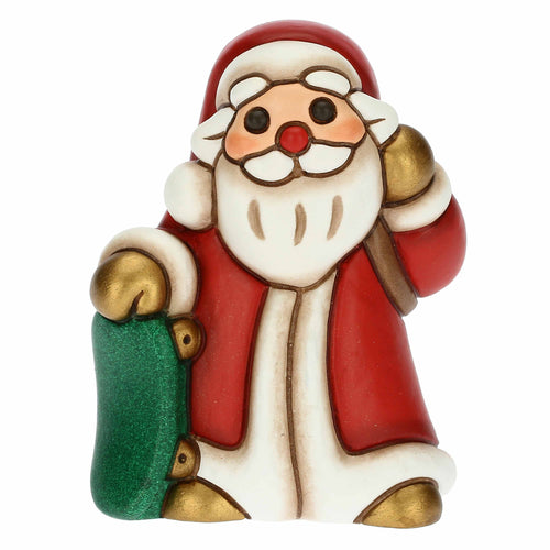 Babbo Natale su skateboard in ceramica Desideri Di Natale - THUN F3296A82