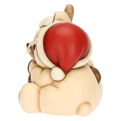 Coppia Teddy e Renna Robin abbracciati in ceramica - THUN F3318A82