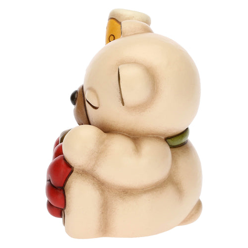 Teddy Buon Anno 2024 con calice in ceramica