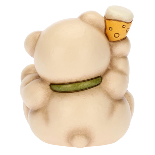 Teddy Buon Anno 2024 con calice in ceramica