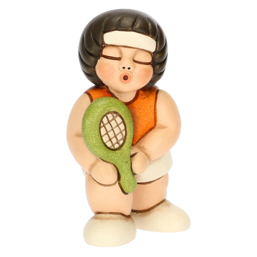 Campione di tennis in ceramica