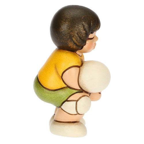 Campione di pallavolo in ceramica