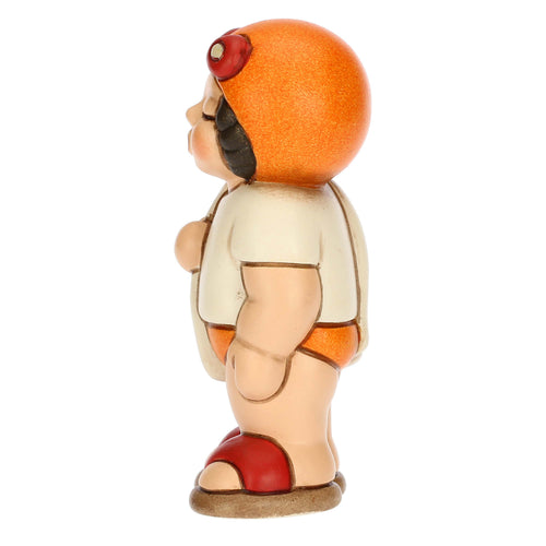 Campione di nuoto in ceramica