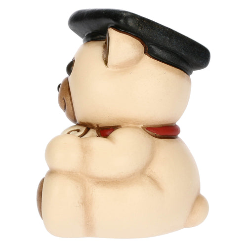Teddy laurea in ceramica, piccolo