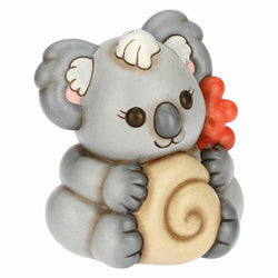 Koala Sydney con conchiglia e corallo in ceramica, grande