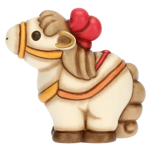 Cavallo Priscilla in ceramica Eolia, piccolo
