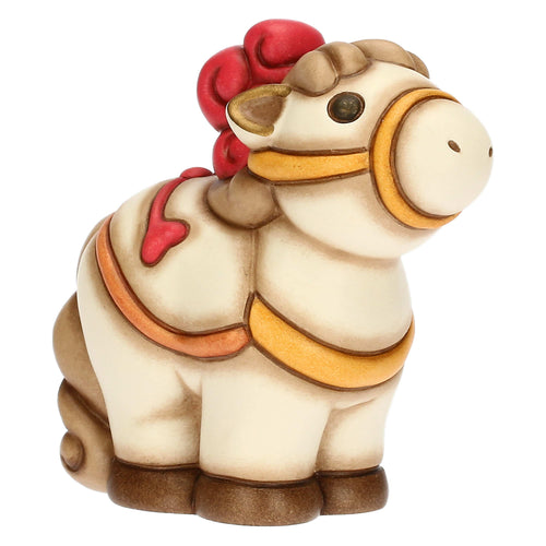 Cavallo Priscilla in ceramica Eolia, piccolo