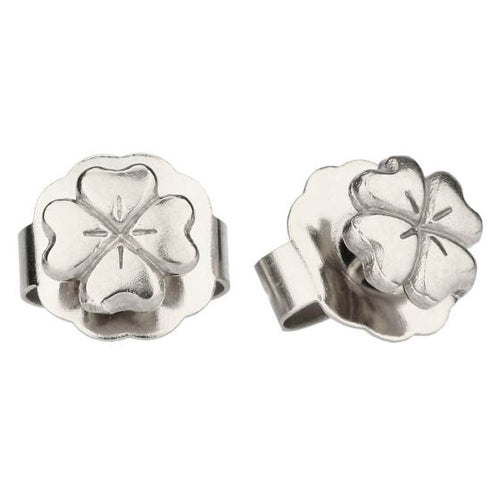 Orecchini pin quadrifoglio