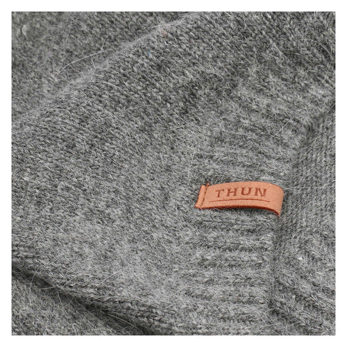 Cappellino di lana forma classica grigio