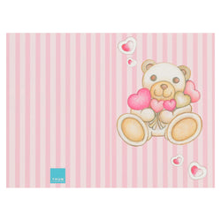 Biglietto d'auguri nascita Teddy bimba