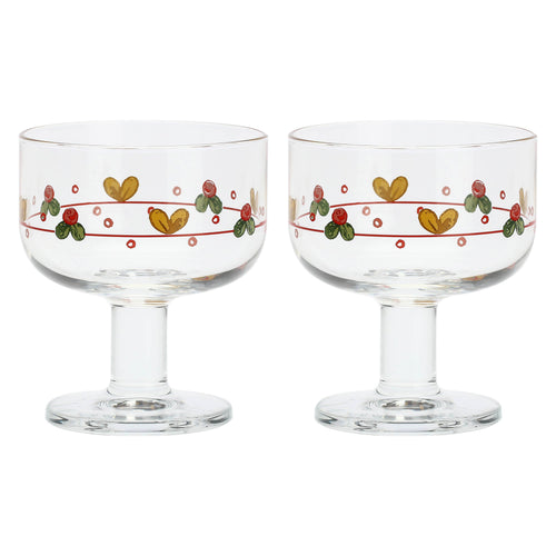 Set 2 coppette in vetro Sweet Christmas - THUN P4092E09
