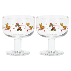 Set 2 coppette in vetro Sweet Christmas - THUN P4092E09