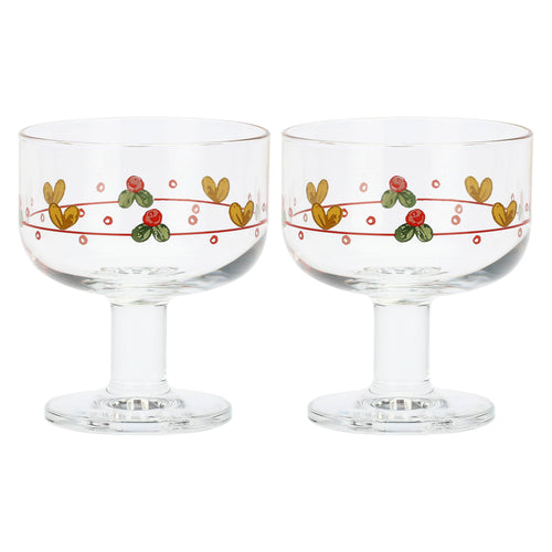 Set 2 coppette in vetro Sweet Christmas - THUN P4092E09