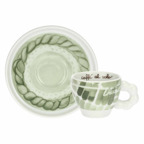 Set 6 tazzine espresso in porcellana AbbracciAMI - THUN P5047A91