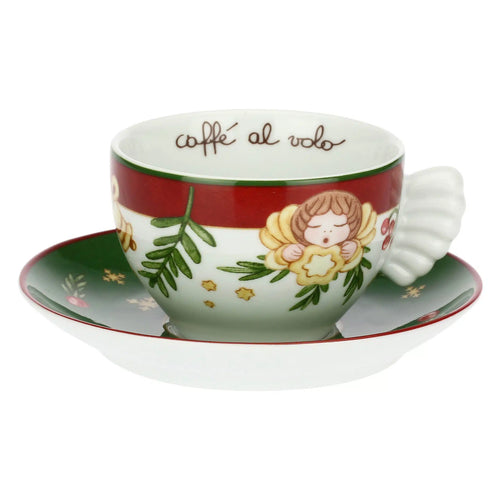 Set 2 tazze medie in porcellana Sorprese di Natale
