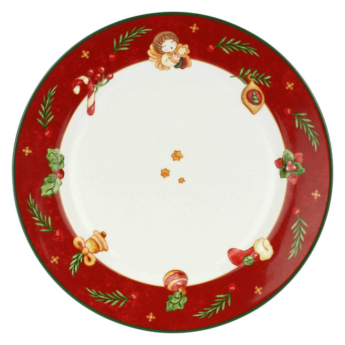 Piatto in porcellana Sorprese di Natale, grande