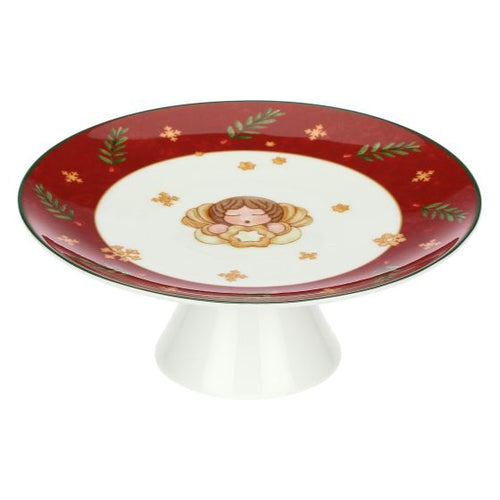 Alzatina in porcellana Sorprese di Natale