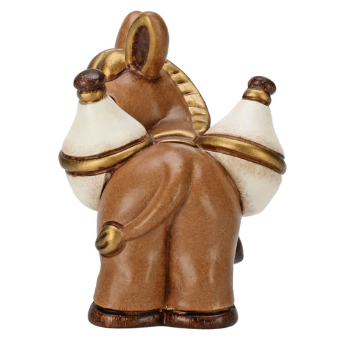 Asinello con fiaschetti Presepe Classico