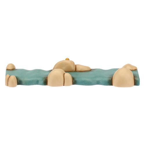 Set 2 pezzi di fiume dritti Presepe Classico