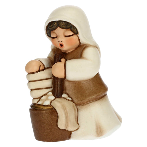 Lavandaia Presepe Classico bianco