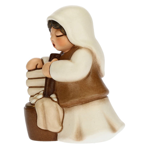 Lavandaia Presepe Classico bianco